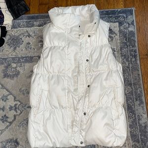 White winter vest